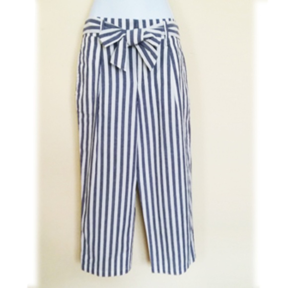 ZARA Pants - ZARA BASIC NEW STRIPES SUMMER PANTS SIZE XS